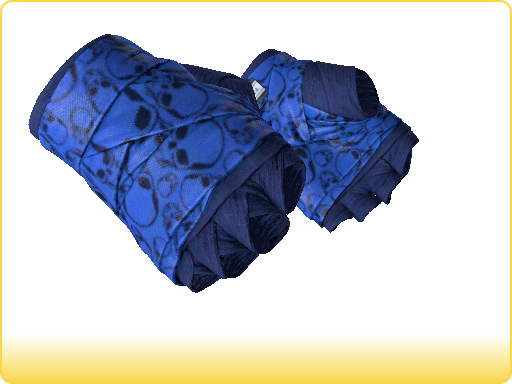 ★ Hand Wraps | Cobalt Skulls