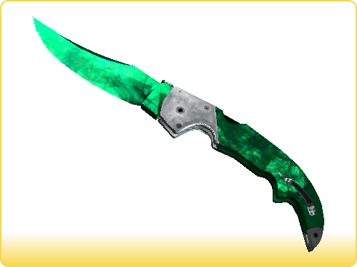 ★ Falchion Knife | Gamma Doppler Emerald
