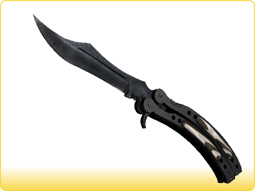 ★ Butterfly Knife | Black Laminate