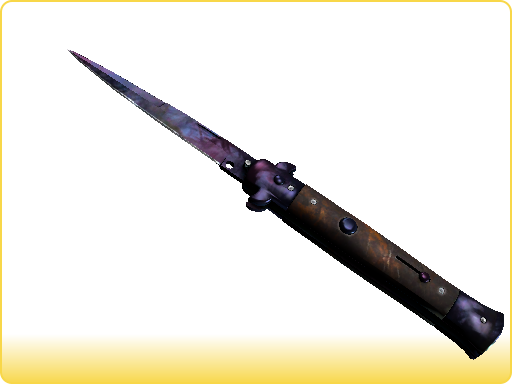 ★ Stiletto Knife | Doppler Black Pearl