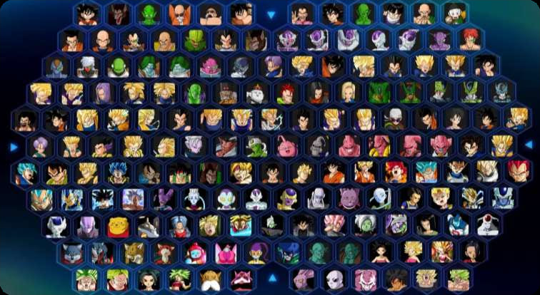 Dragon Ball Sparking Zero roster