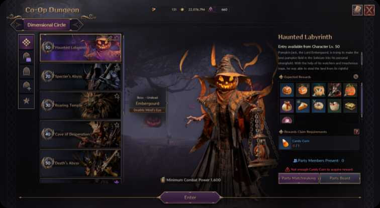 Haunted Labyrinth in Throne and Liberty