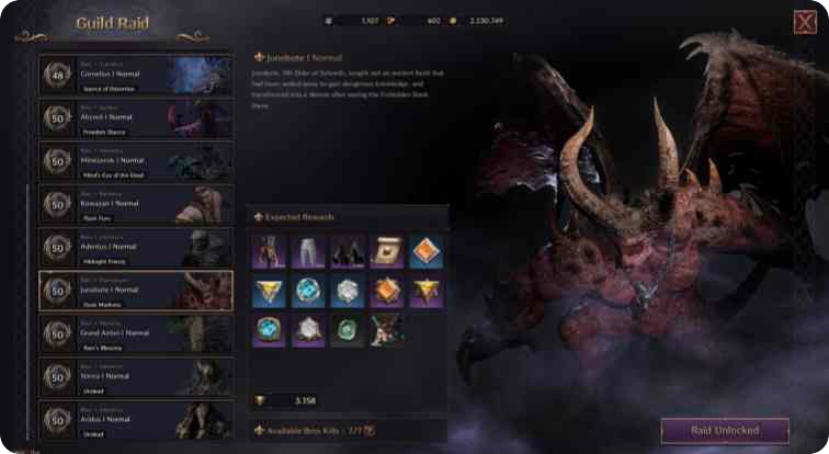 Junobote in Throne and Liberty