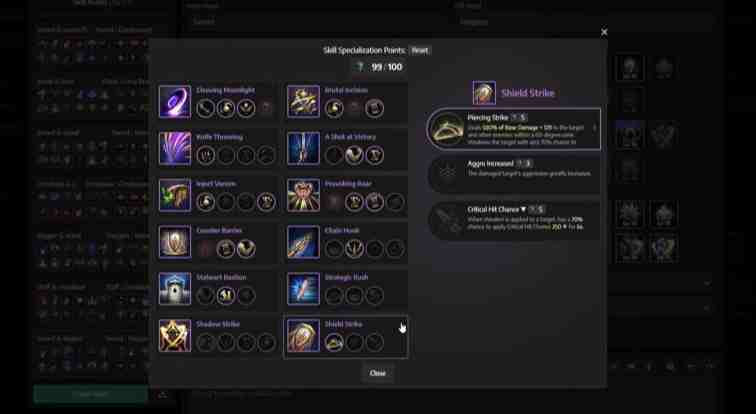 Sword and Dagger Build