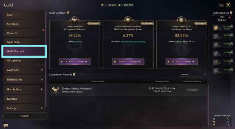 Guild Ranking System