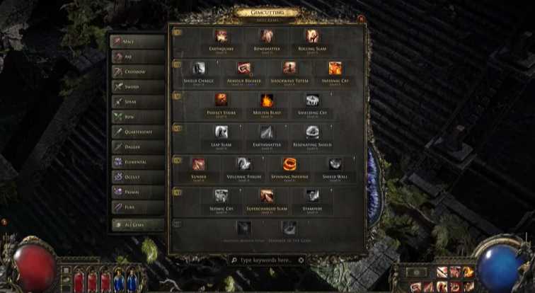 Path of Exile 2’s new skill gems