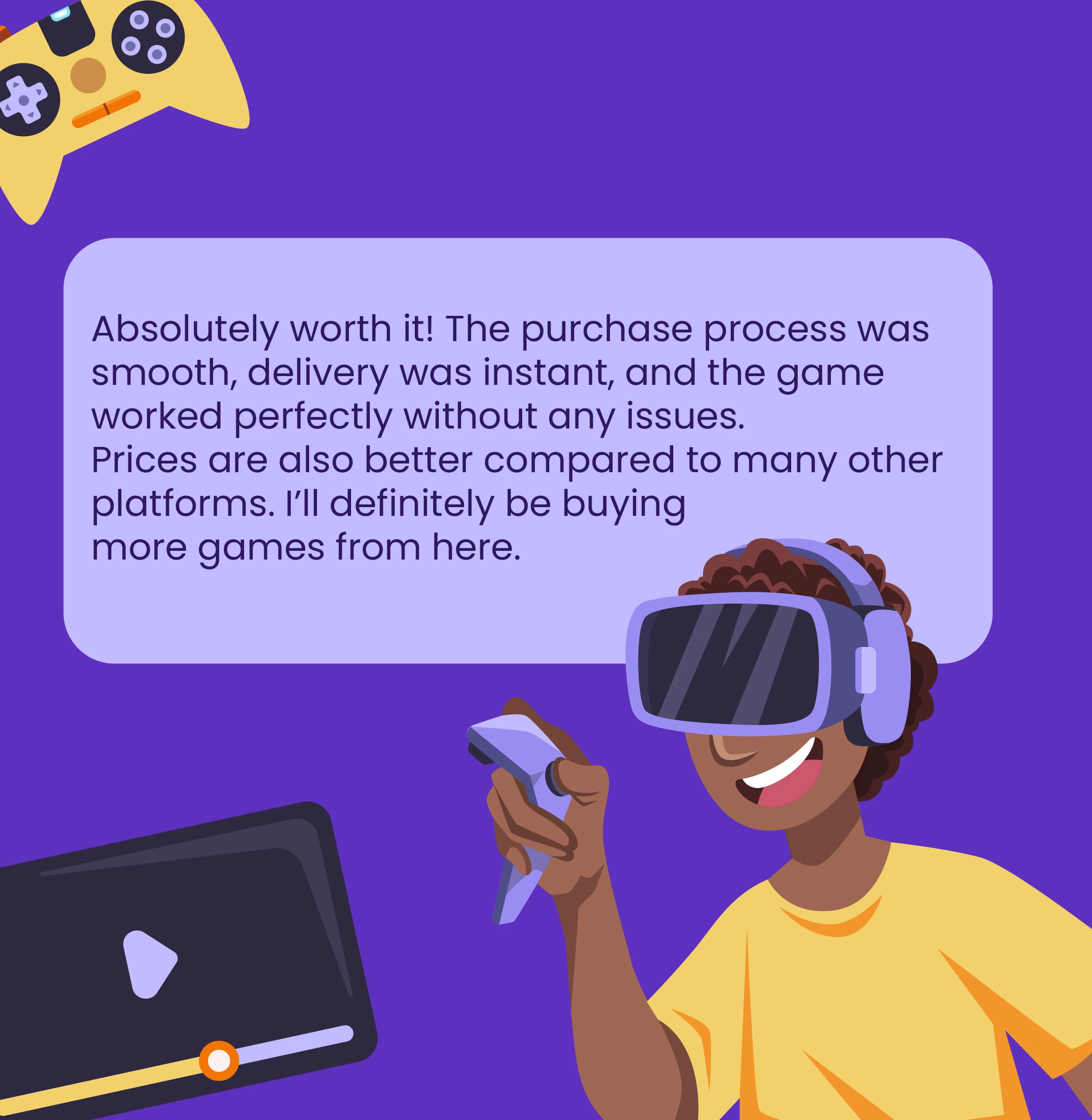 What Our Gamers Say